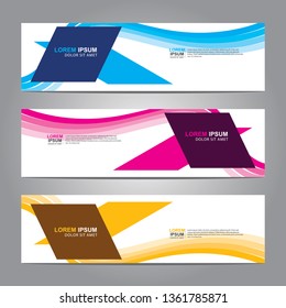Banner background.business template.modern design