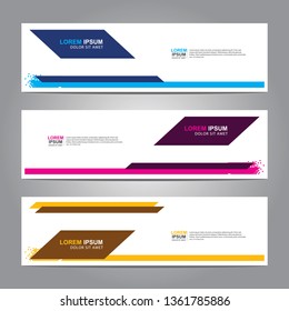 Banner background.business template.modern design