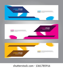 Banner background.business template.modern design