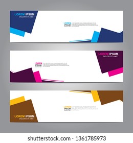 Banner background.business template.modern design
