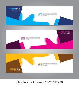 Banner background.business template.modern design