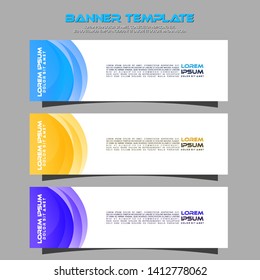 Banner background.business template.modern design. vector illustration
