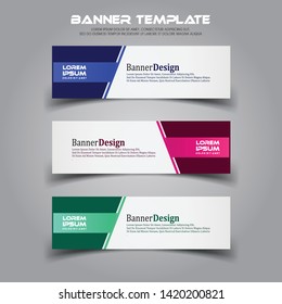 Banner background.business template.modern design. vector illustration
