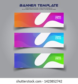 Banner background.business template.modern design. vector illustration