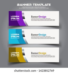 Banner background.business template.modern design. vector illustration