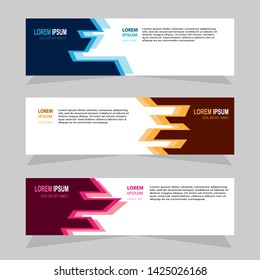 Banner background.business template.modern design.vector illustration