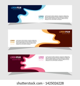 Banner background.business template.modern design.vector illustration