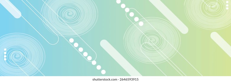 Plano de fundo do banner.forma geométrica gradiente verde e azul eps 10