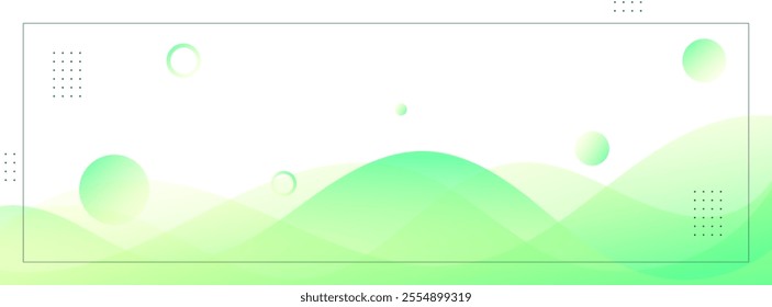 banner background,green and yellow gradations,transparent,abstract wave,geometric,vector,eps 10