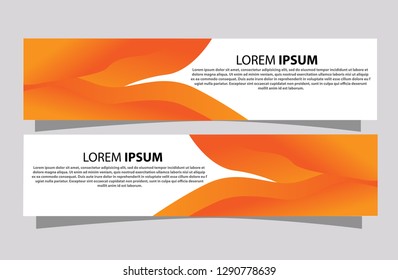 Banner background.Modern design template - Vector