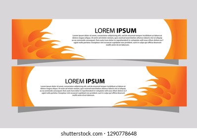 Banner background.Modern design template - Vector