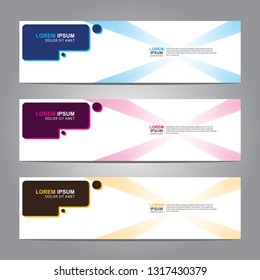 Banner background.Modern design.vector illustration