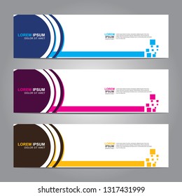 Banner background.Modern design.vector illustration