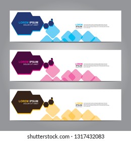 Banner background.Modern design.vector illustration