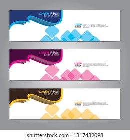 Banner background.Modern design.vector illustration