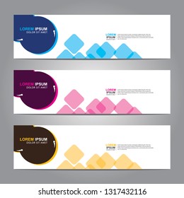 Banner background.Modern design.vector illustration