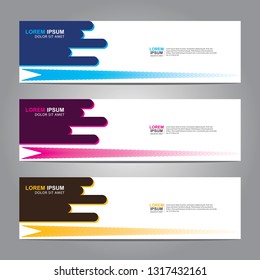 Banner background.Modern design.vector illustration