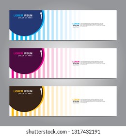 Banner background.Modern design.vector illustration