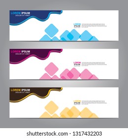 Banner background.Modern design.vector illustration