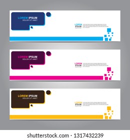 Banner background.Modern design.vector illustration
