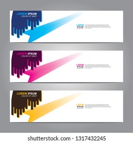 Banner background.Modern design.vector illustration
