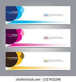 Banner background.Modern design.vector illustration