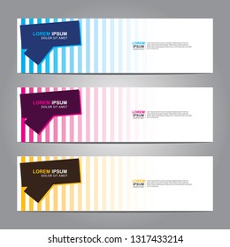 Banner background.Modern design.vector illustration