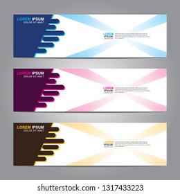 Banner background.Modern design.vector illustration