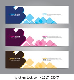 Banner background.Modern design.vector illustration