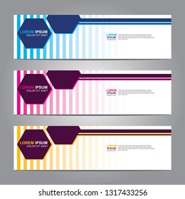 Banner background.Modern design.vector illustration