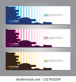 Banner background.Modern design.vector illustration