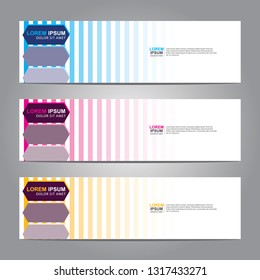 Banner background.Modern design.vector illustration