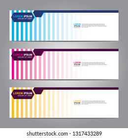 Banner background.Modern design.vector illustration