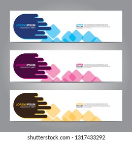 Banner background.Modern design.vector illustration