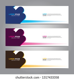 Banner background.Modern design.vector illustration