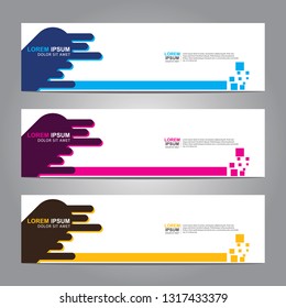 Banner background.Modern design.vector illustration