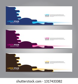 Banner background.Modern design.vector illustration