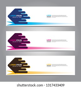 Banner background.Modern design.vector illustration
