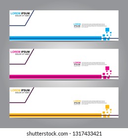 Banner background.Modern design.vector illustration