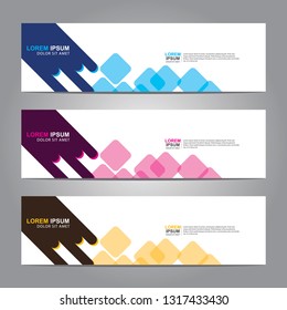 Banner background.Modern design.vector illustration