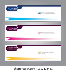 Banner background.Modern design.vector illustration