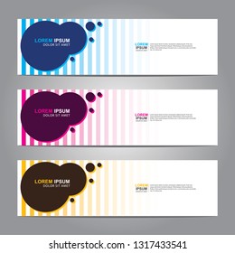 Banner background.Modern design.vector illustration