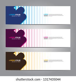 Banner background.Modern design.vector illustration