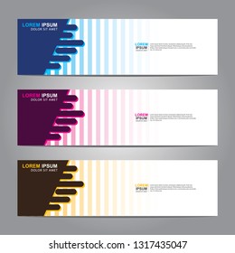 Banner background.Modern design.vector illustration
