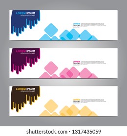 Banner background.Modern design.vector illustration