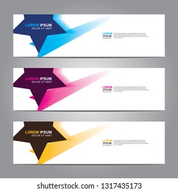 Banner background.Modern design.vector illustration
