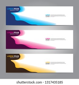 Banner background.Modern design.vector illustration