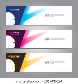Banner background.Modern design.vector illustration