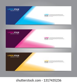 Banner background.Modern design.vector illustration