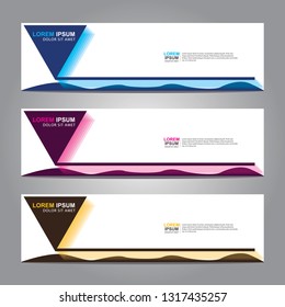 Banner background.Modern design.vector illustration
